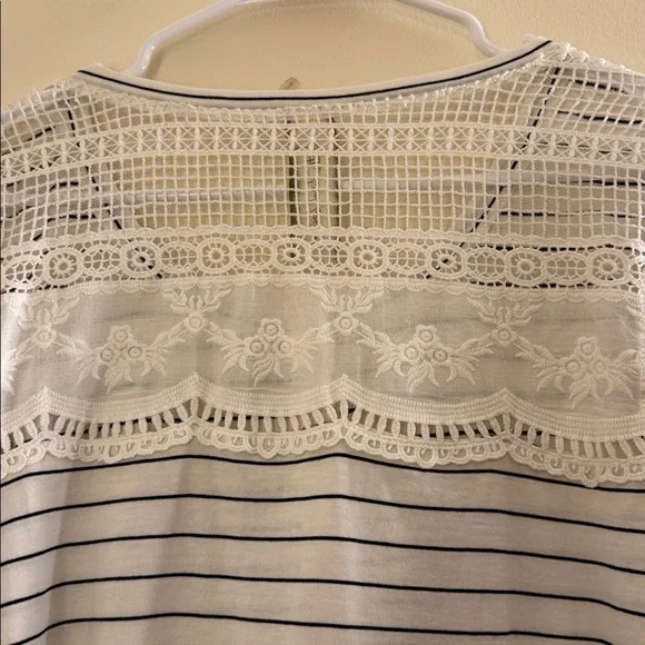 Aratta Silent Journey Embroidered Striped L/S - Picture 3 of 6